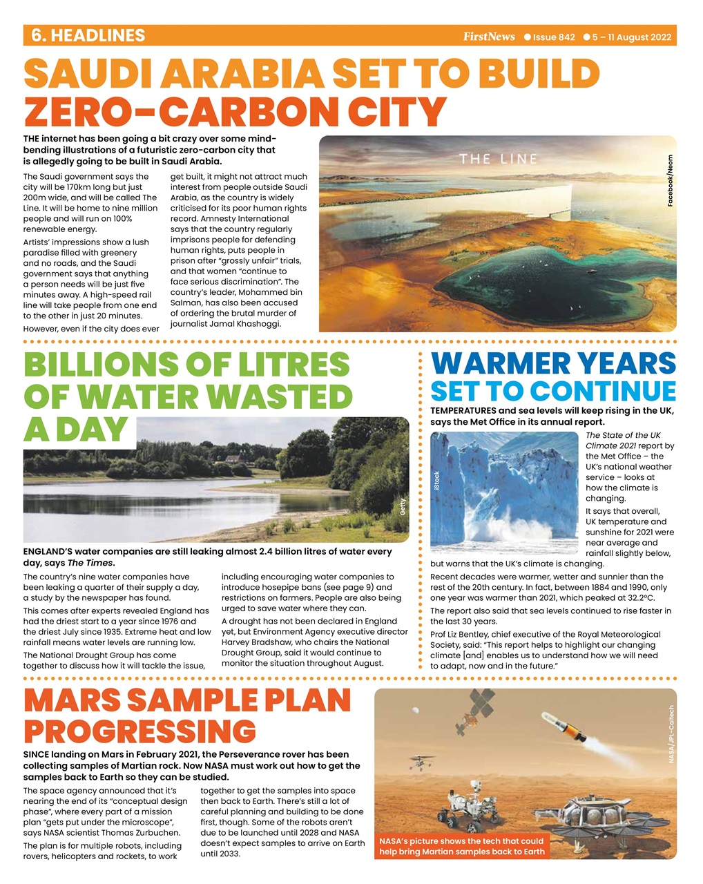 First News Preview Pages