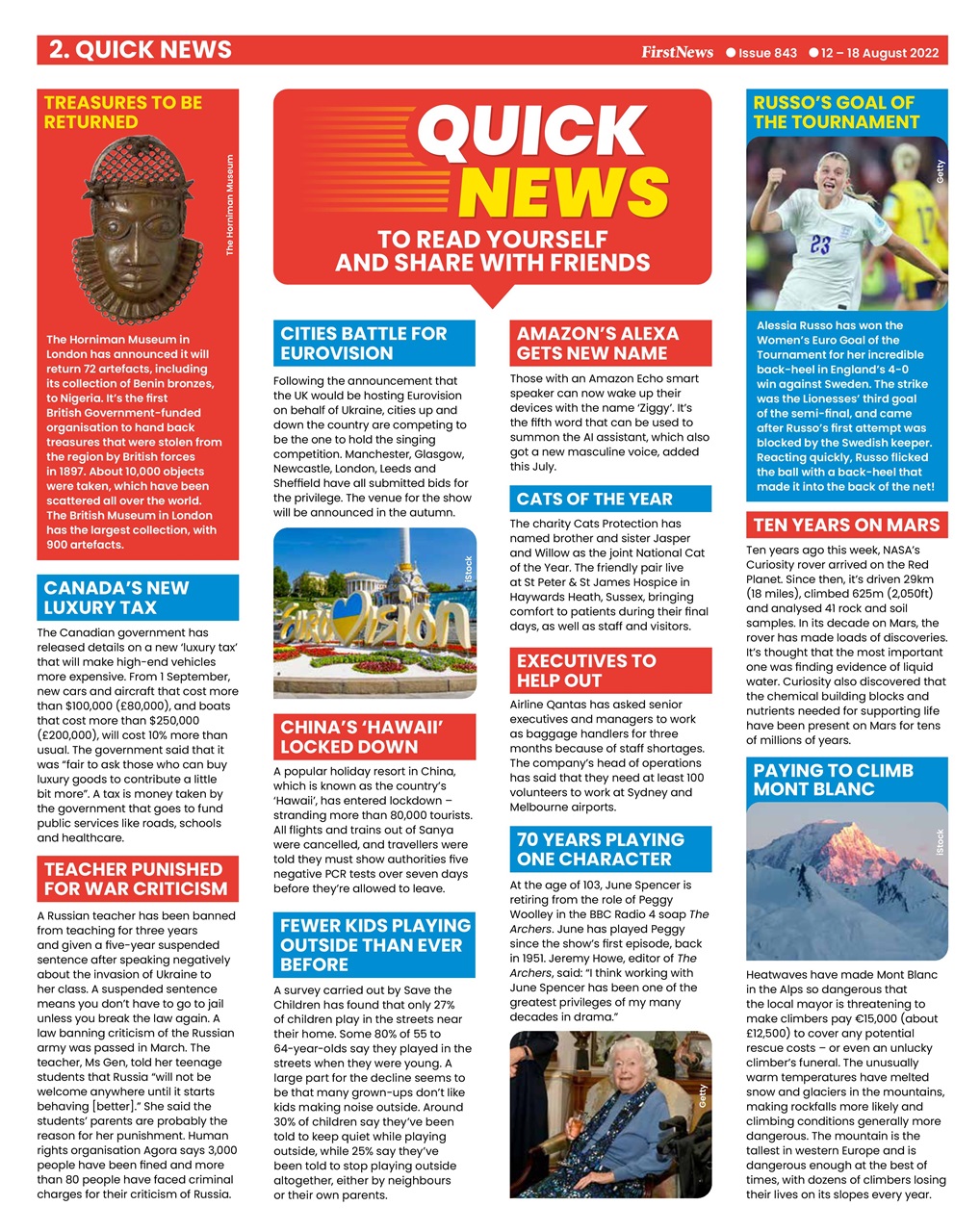 First News Preview Pages