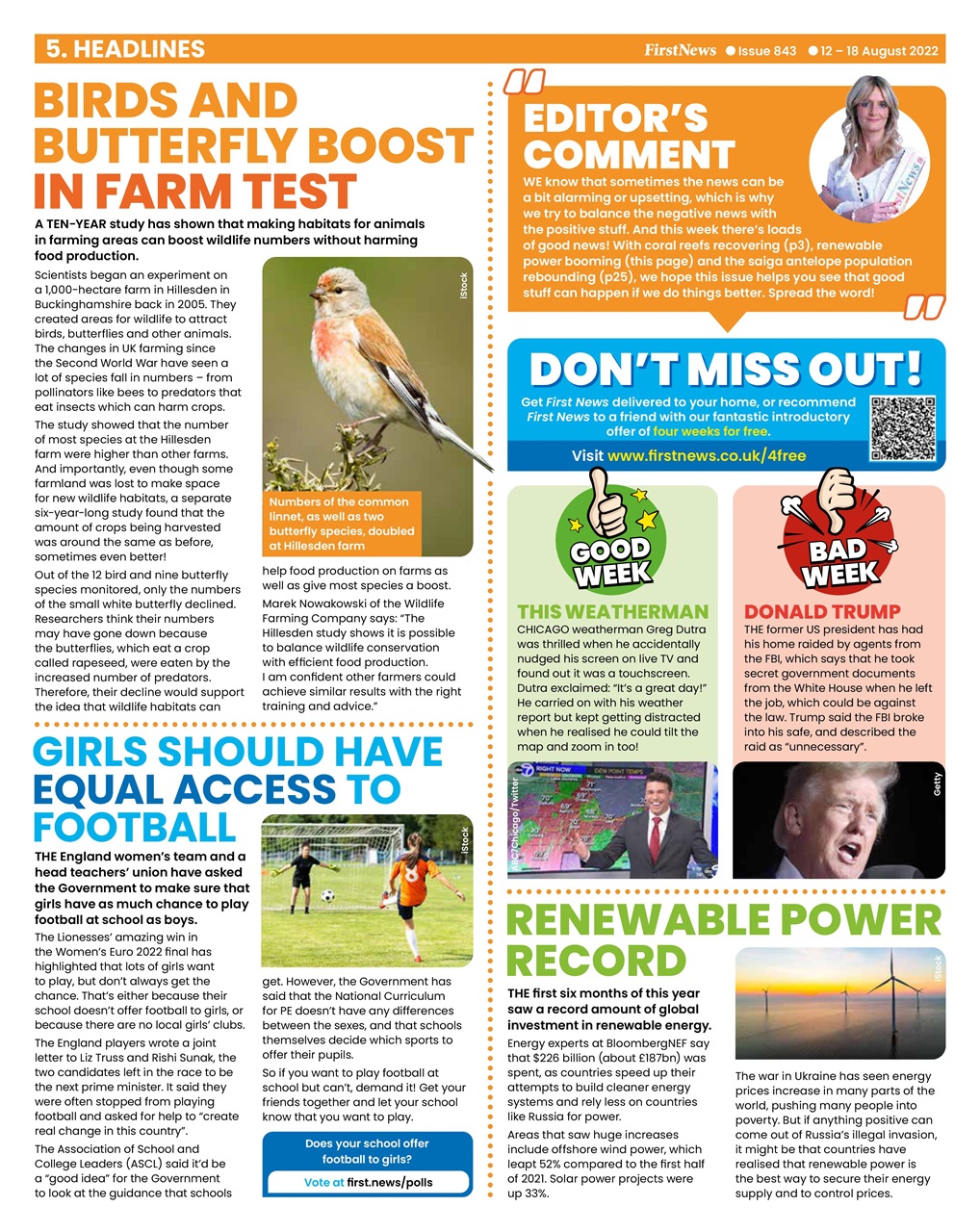 First News Preview Pages