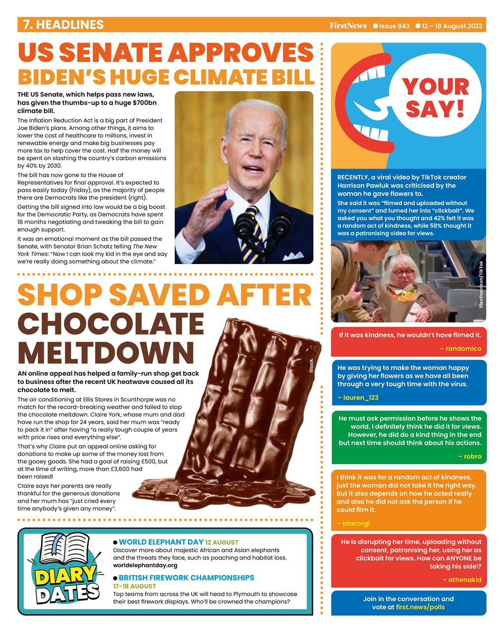First News Preview Pages