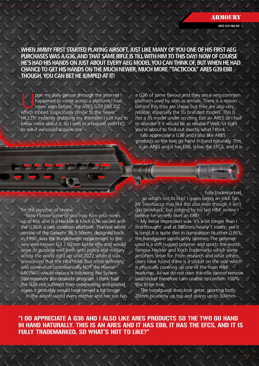 Airsoft Action Preview Pages