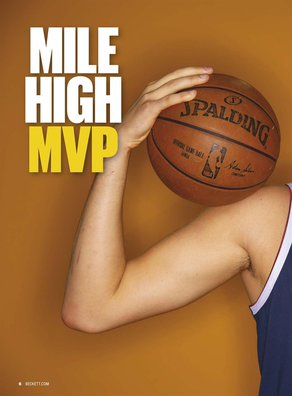 Beckett Basketball Magazine Preview Pages