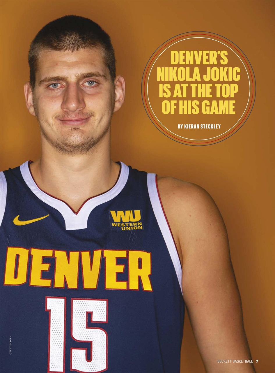 Beckett Basketball Magazine Preview Pages
