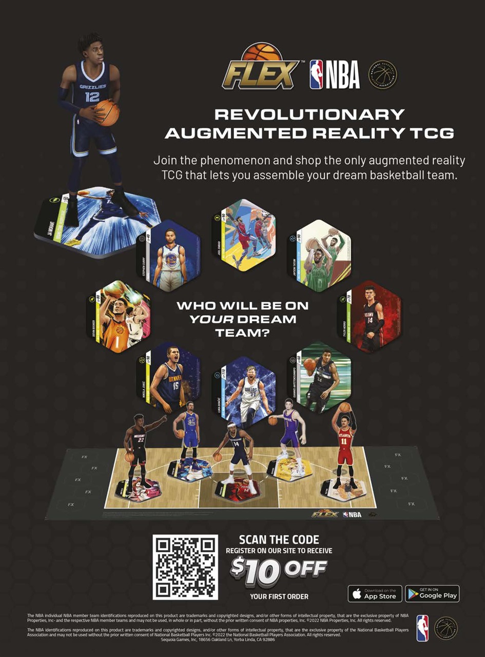Beckett Basketball Magazine Preview Pages