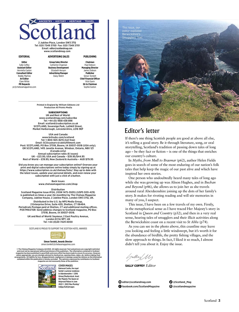 Scotland Magazine Preview Pages