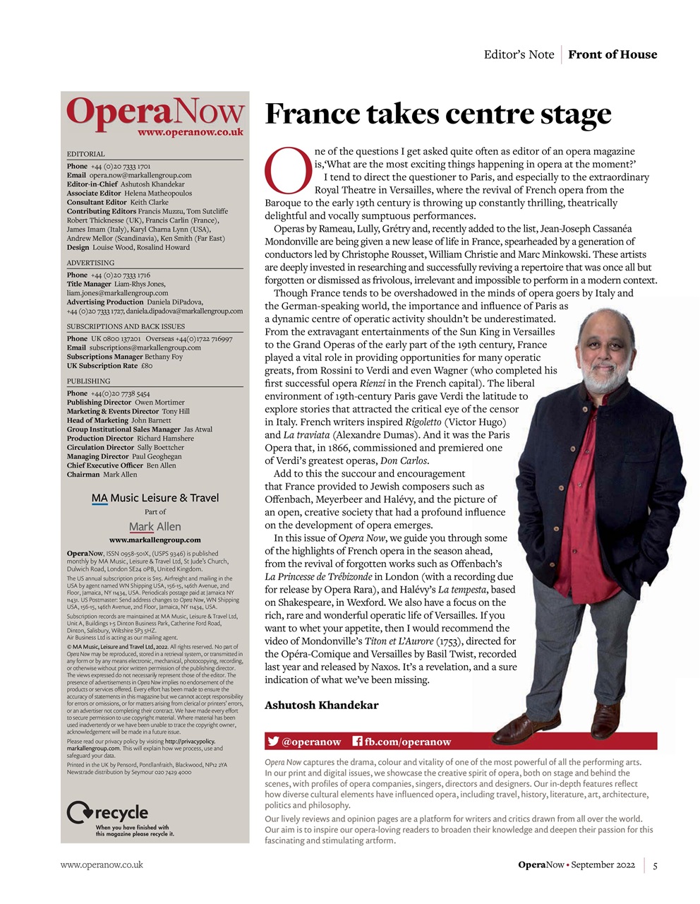 Opera Now Preview Pages