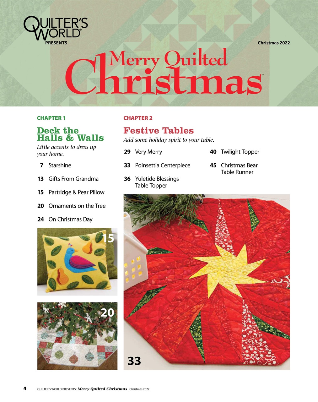 Quilter's World Preview Pages