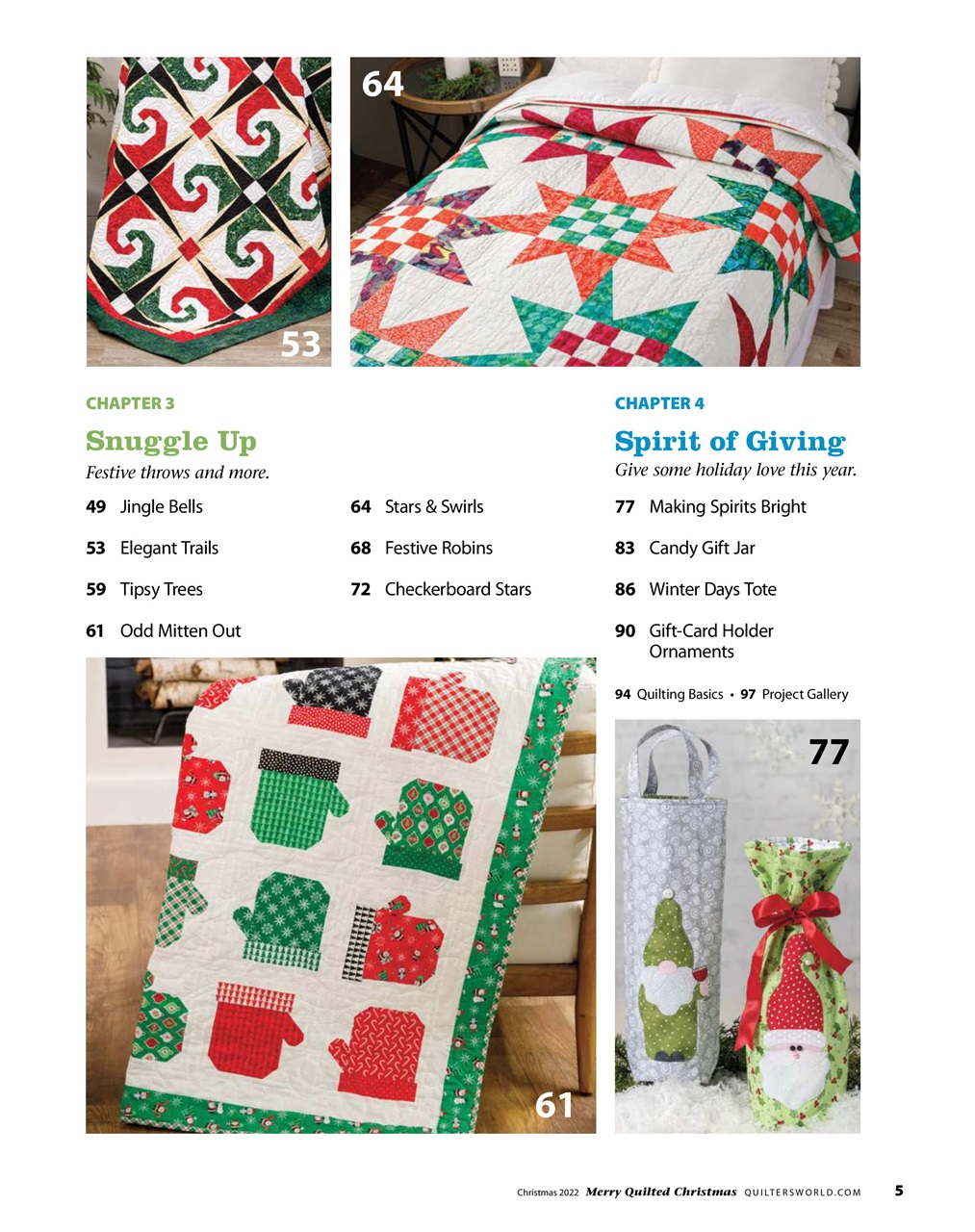 Quilter's World Preview Pages