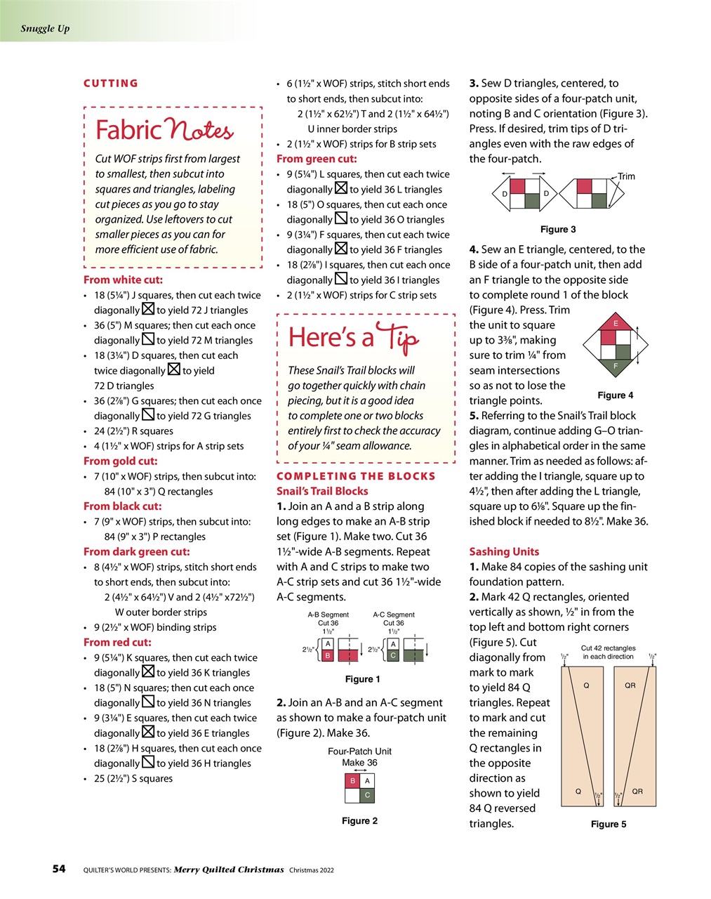 Quilter's World Preview Pages