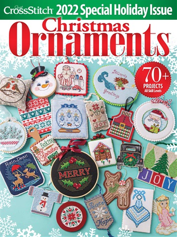 Just CrossStitch issue Ornaments Winter 2022