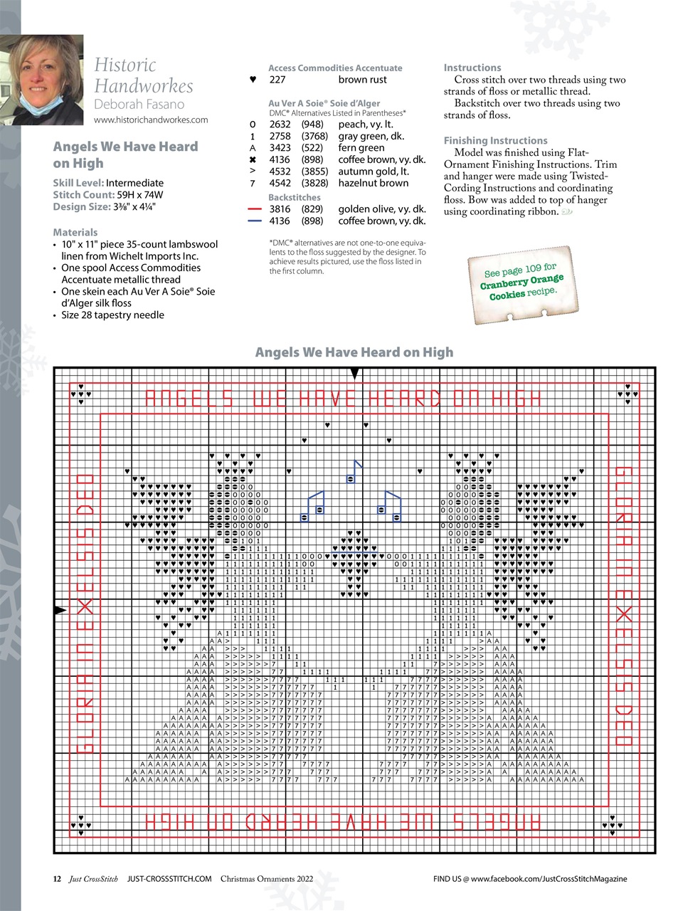 Just CrossStitch Preview Pages