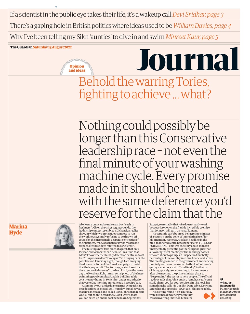 The Guardian Newspaper Preview Pages