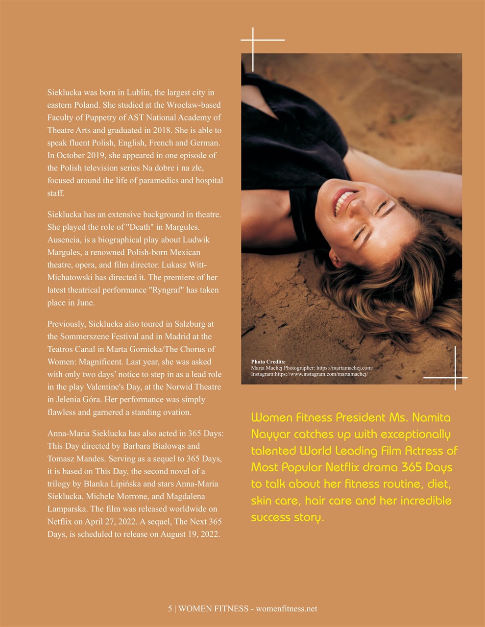 Women Fitness Preview Pages