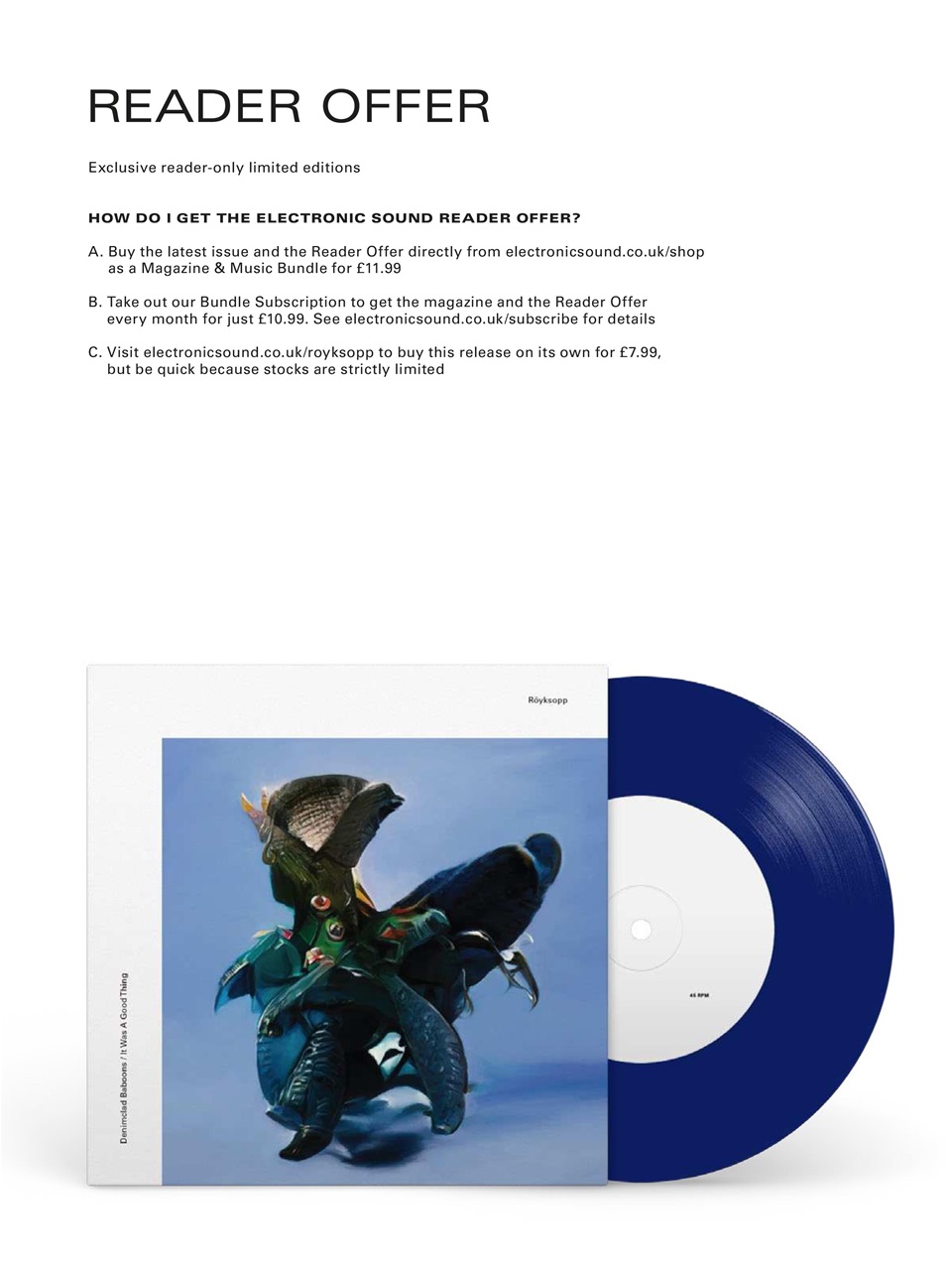 Electronic Sound Preview Pages