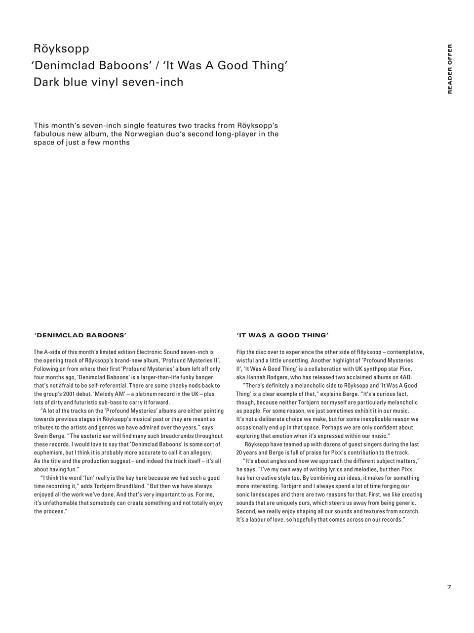 Electronic Sound Preview Pages