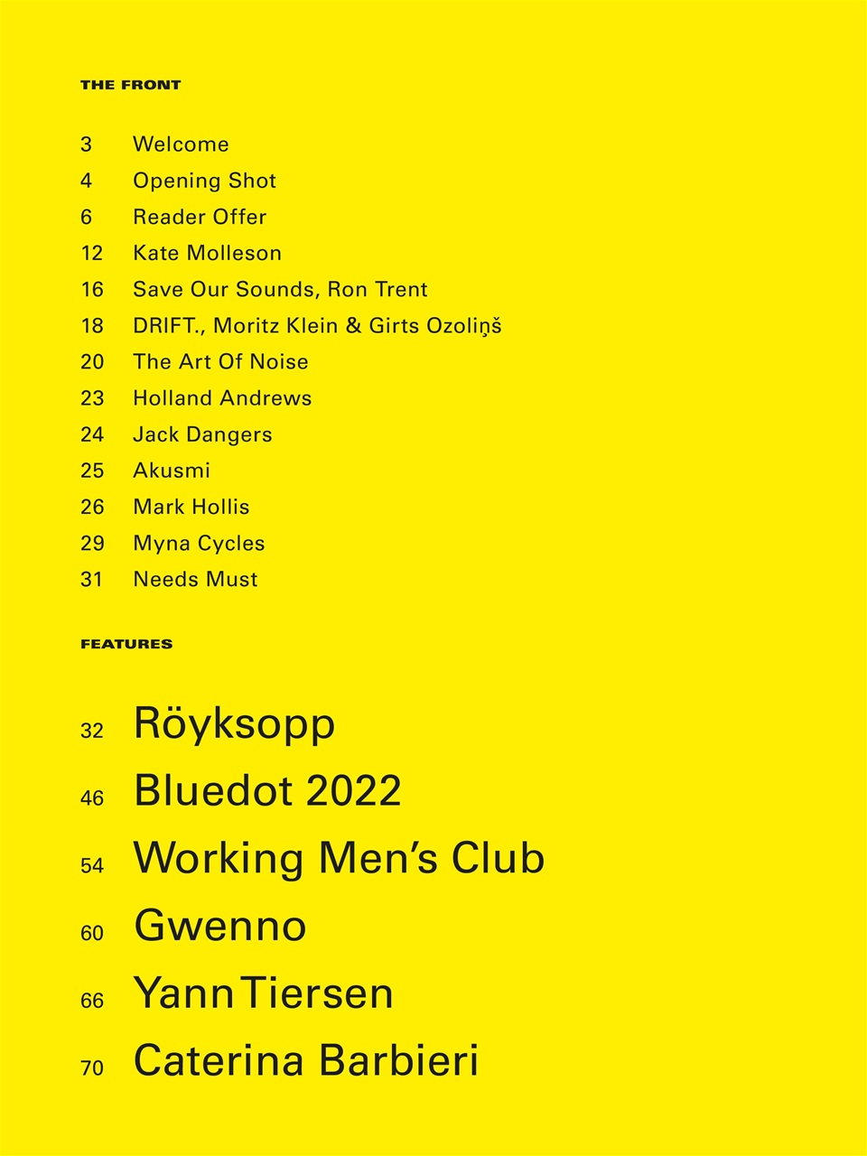 Electronic Sound Preview Pages