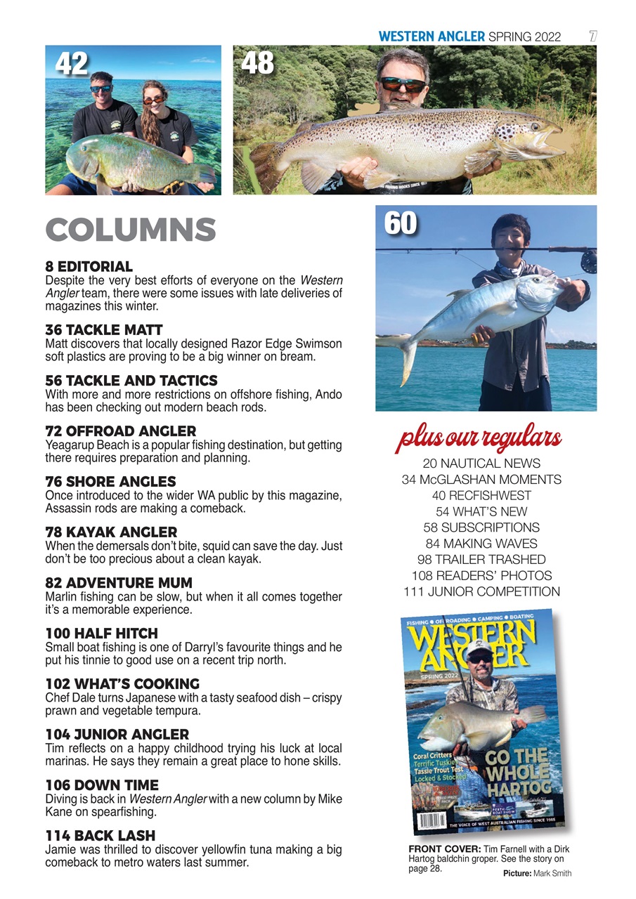 Western Angler Preview Pages