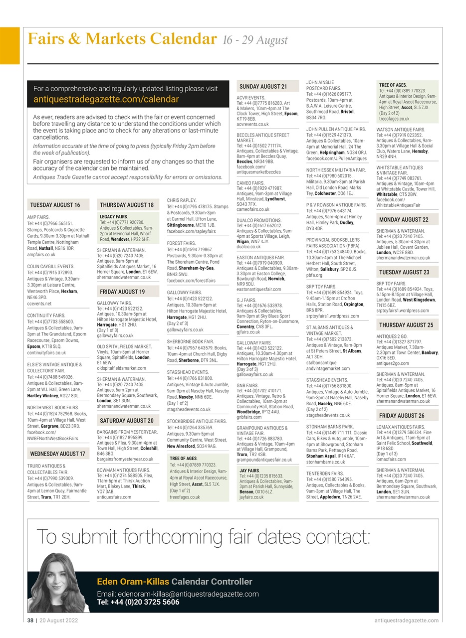 Antiques Trade Gazette Preview Pages