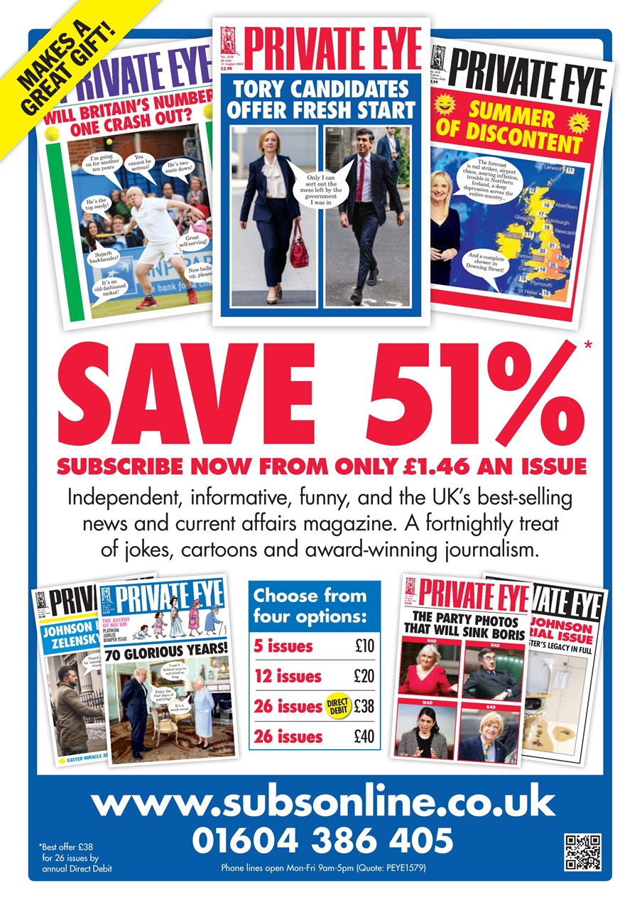 Private Eye Preview Pages