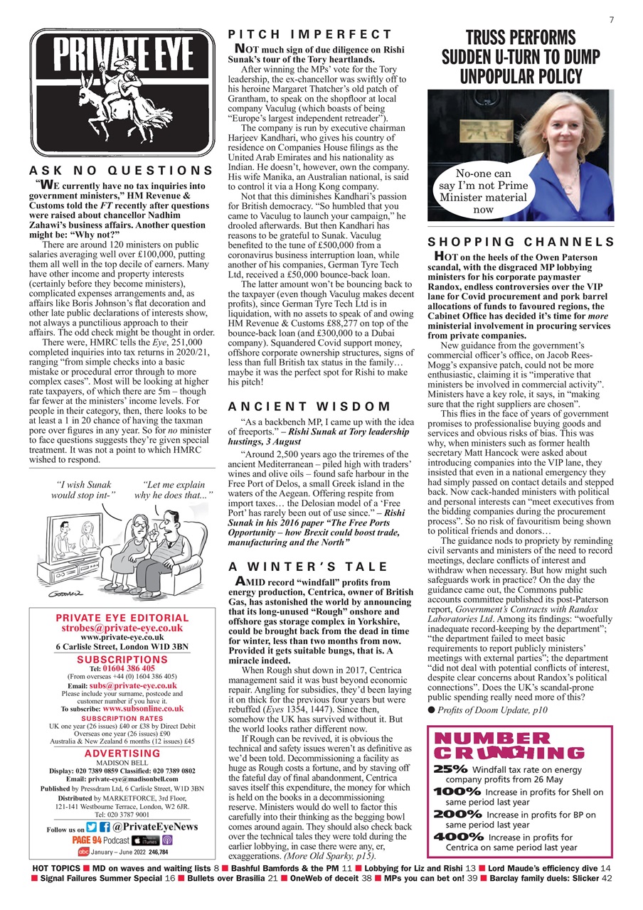 Private Eye Preview Pages