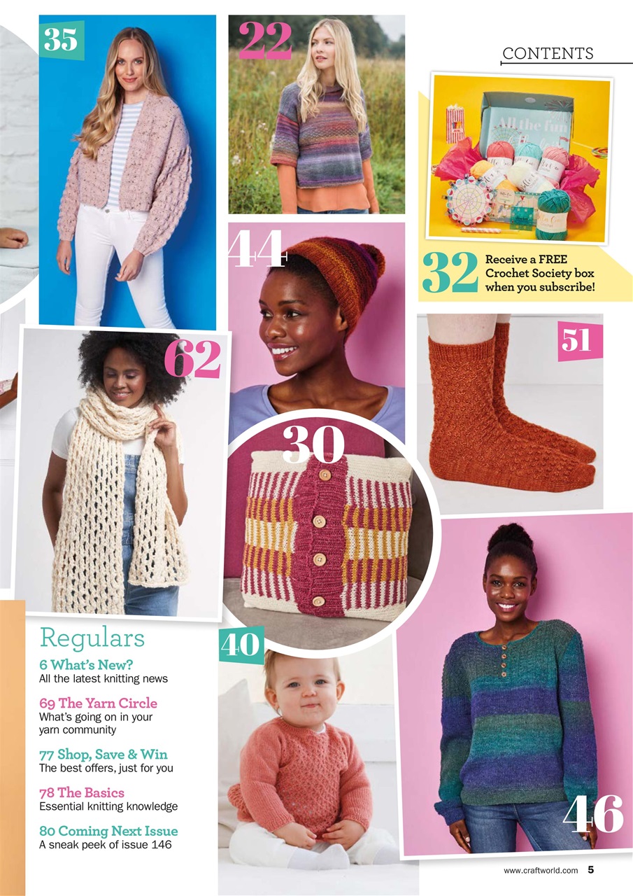 Knit Now Preview Pages