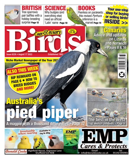 Cage & Aviary Birds issue 
