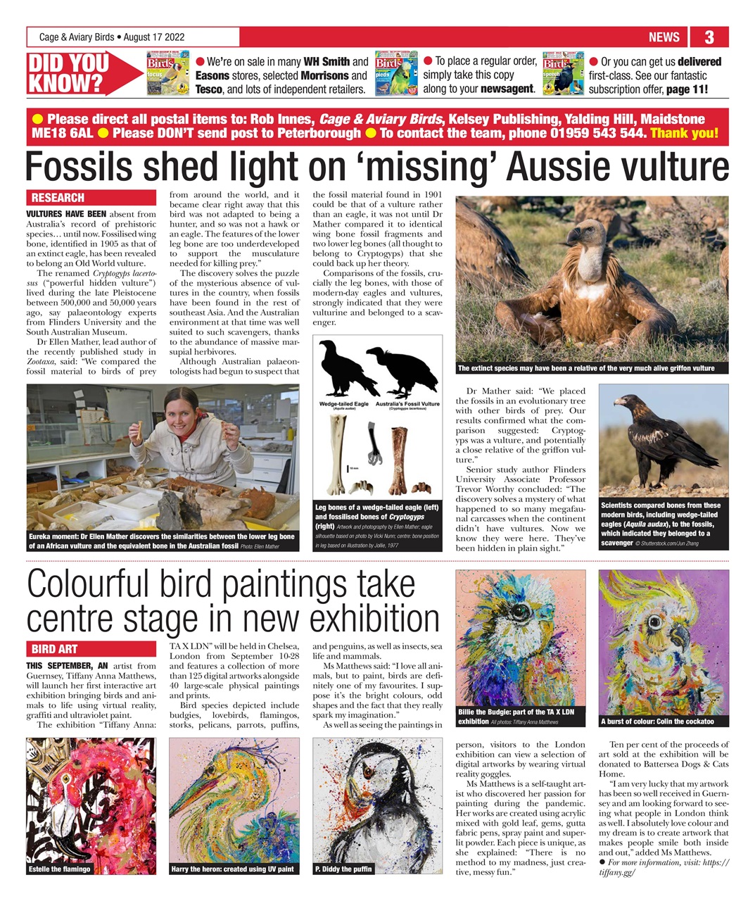 Cage & Aviary Birds Preview Pages