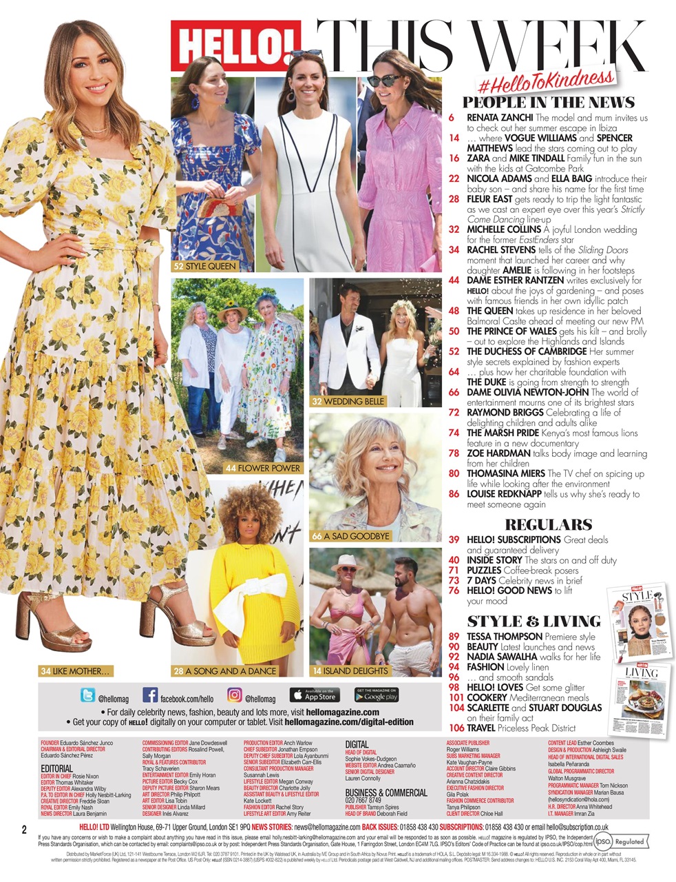 Hello! Magazine Preview Pages