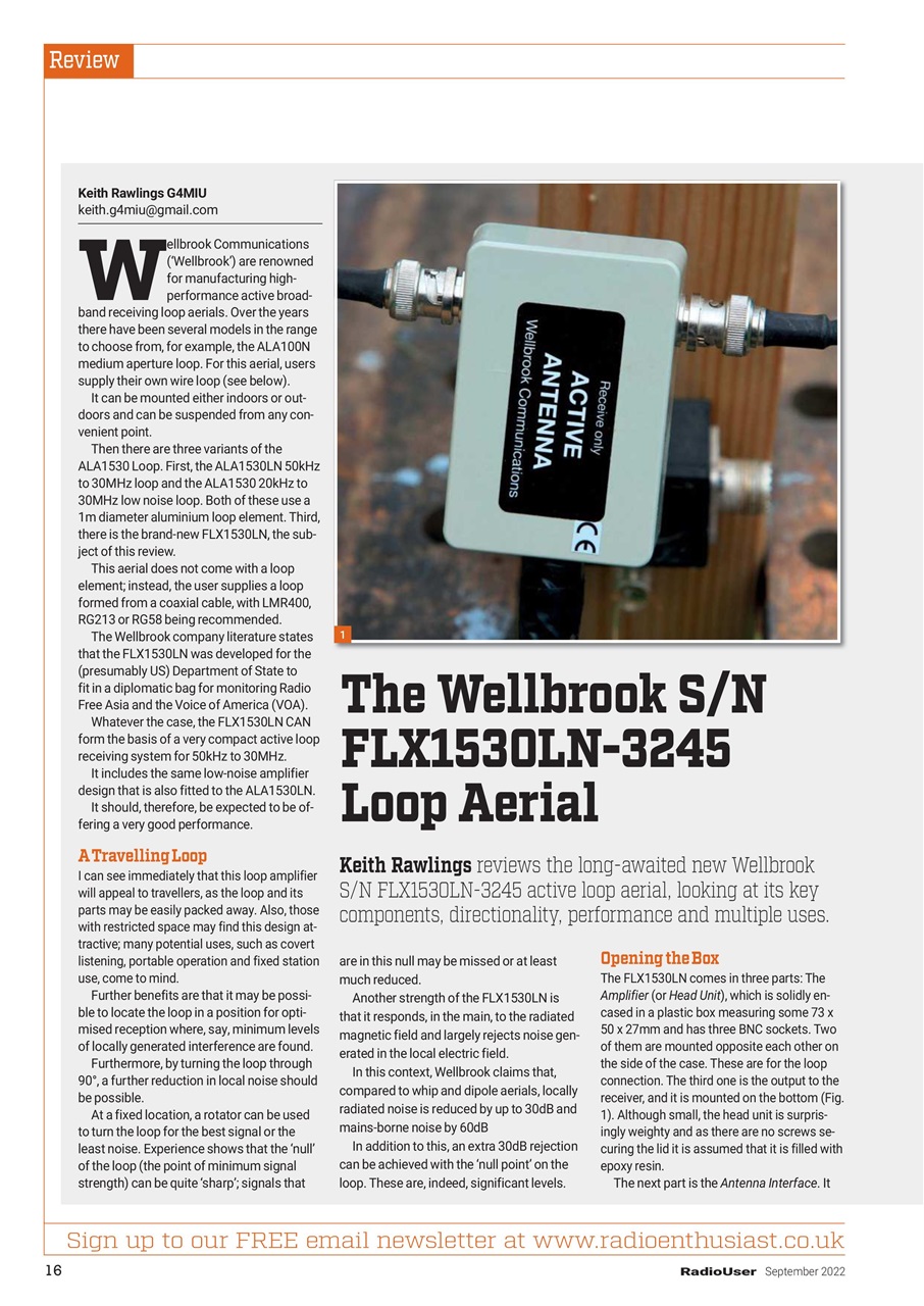 Radio User Preview Pages