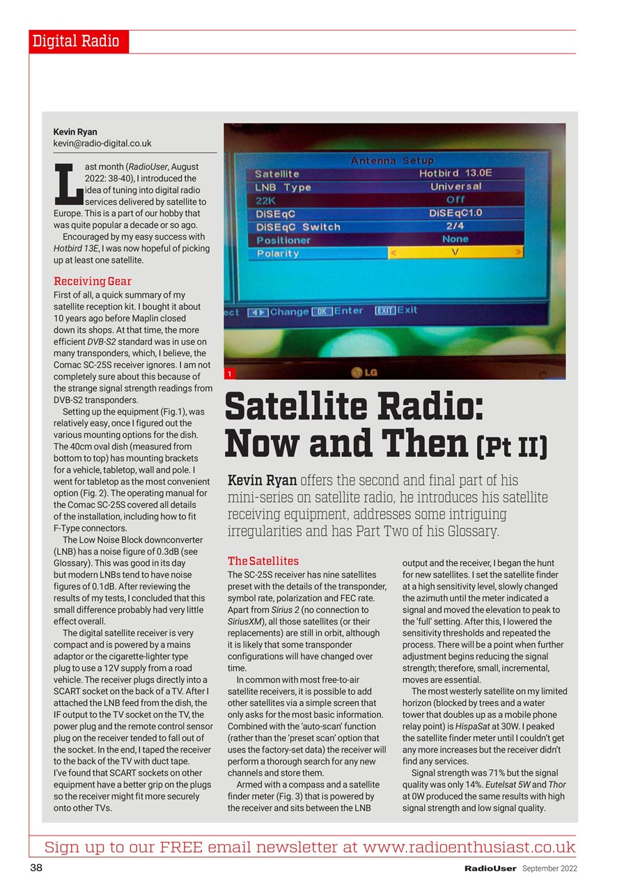 Radio User Preview Pages