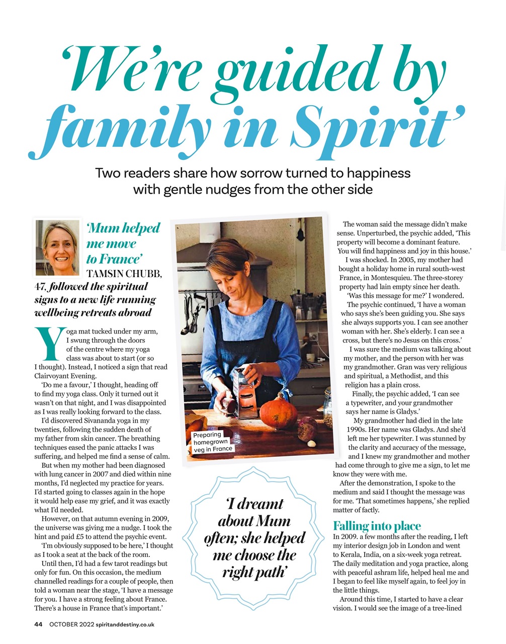 Spirit & Destiny Preview Pages