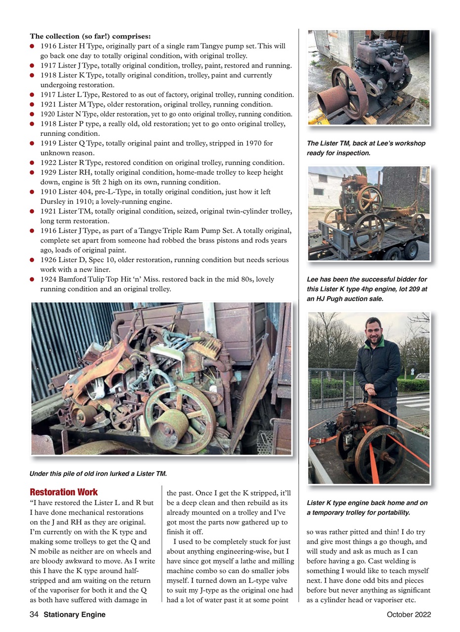 Stationary Engine Preview Pages