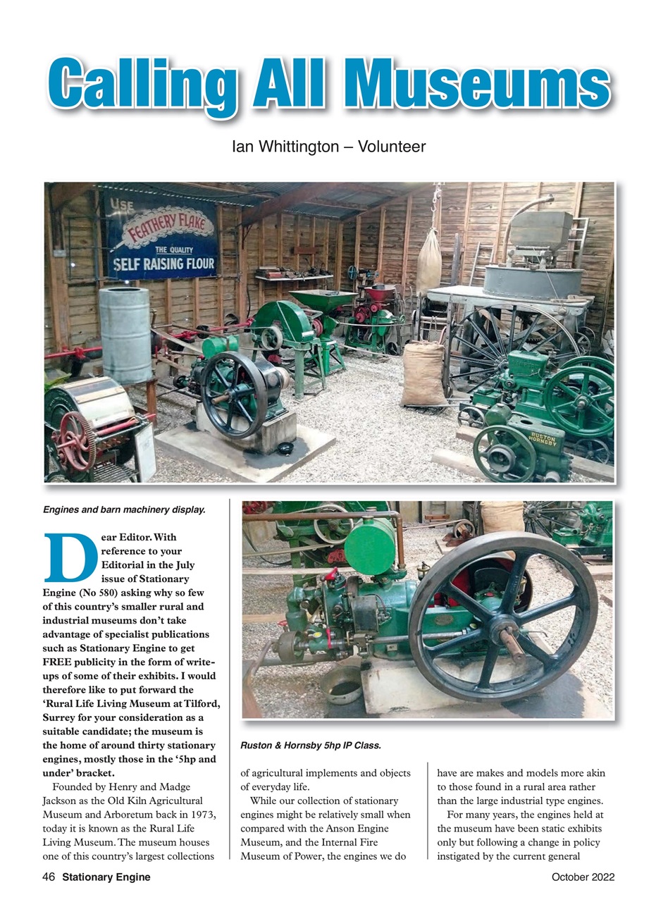Stationary Engine Preview Pages
