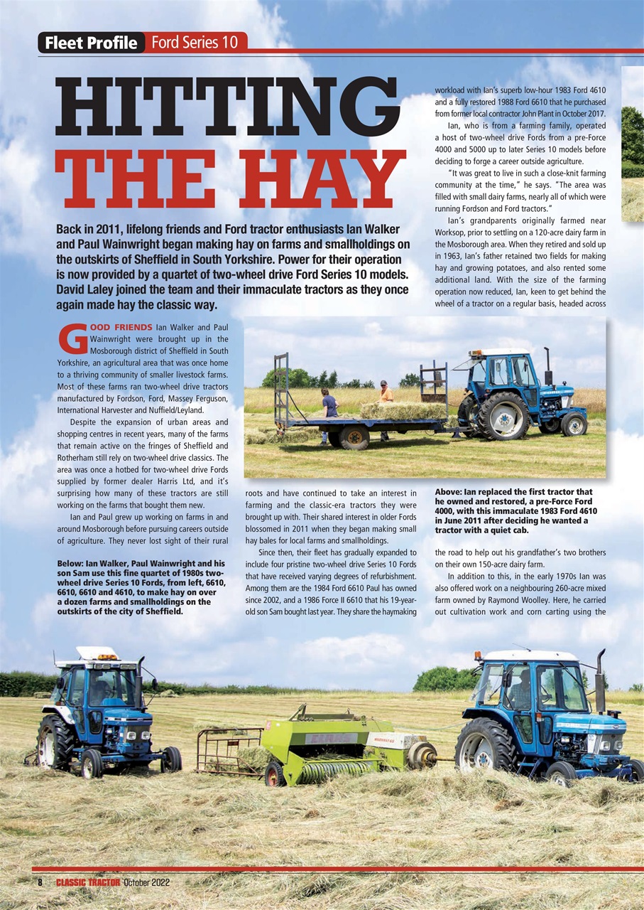 Classic Tractor Preview Pages