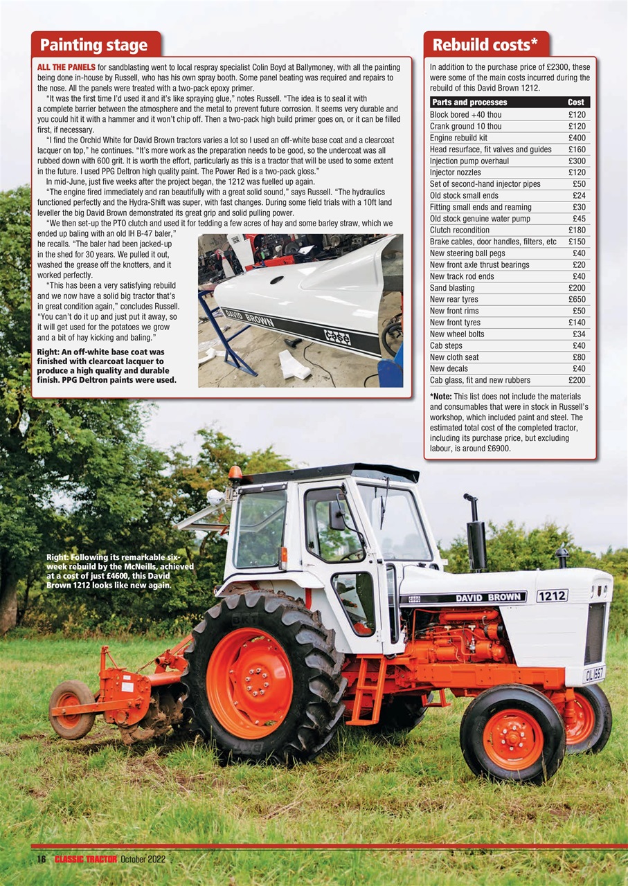 Classic Tractor Preview Pages