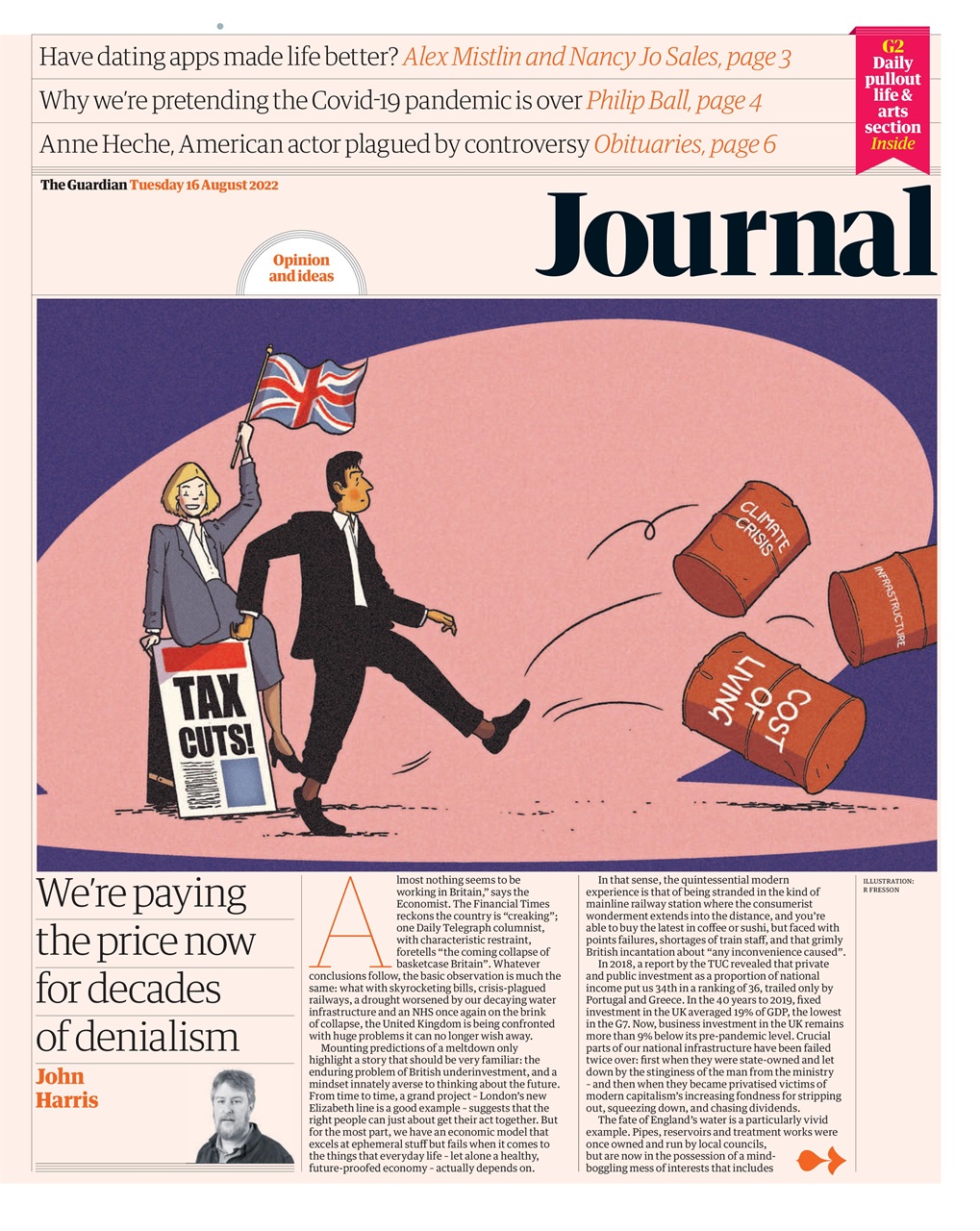 The Guardian Newspaper Preview Pages