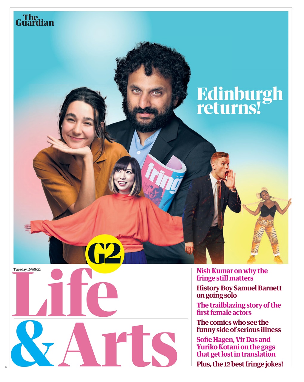 The Guardian Newspaper Preview Pages