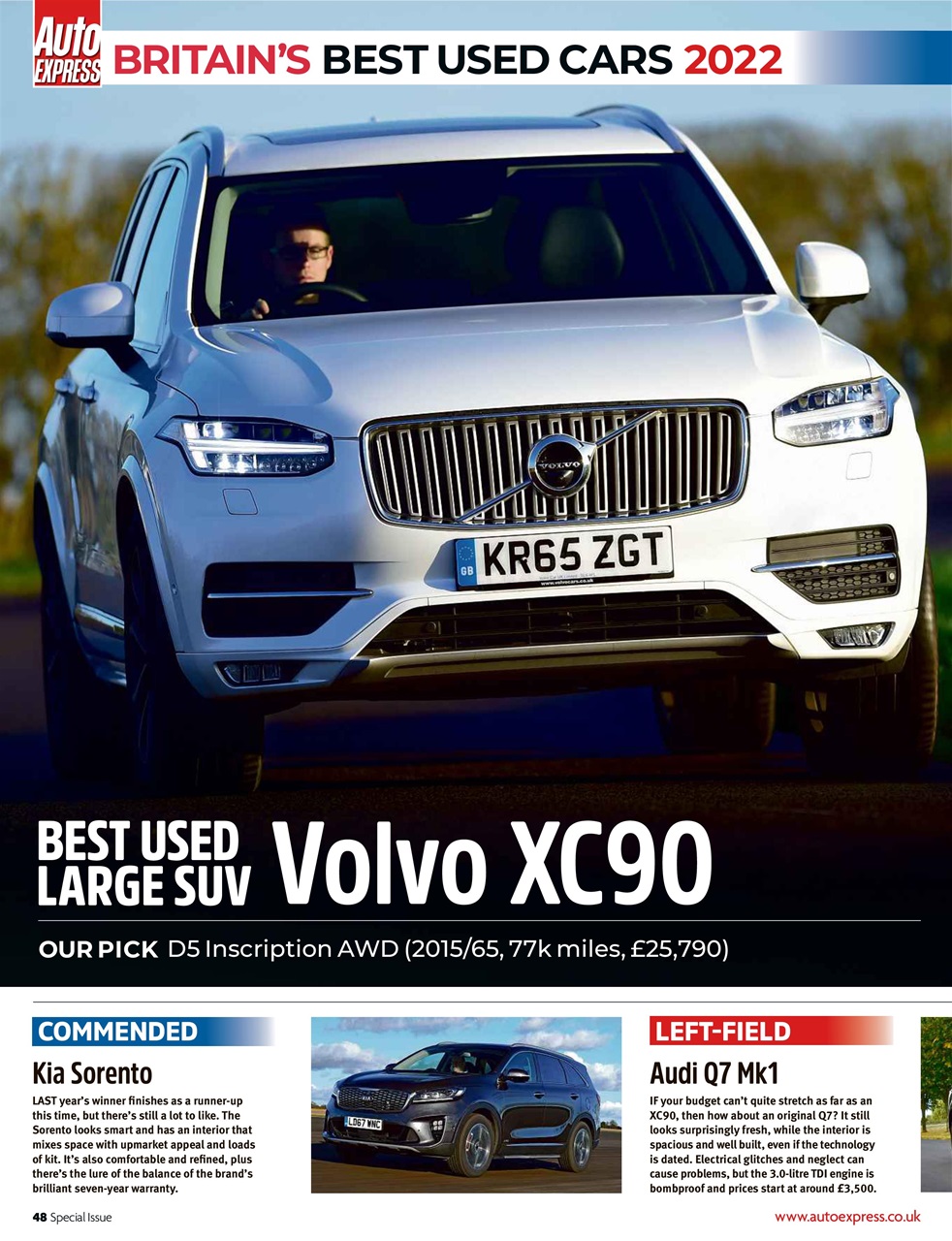 Auto Express Preview Pages