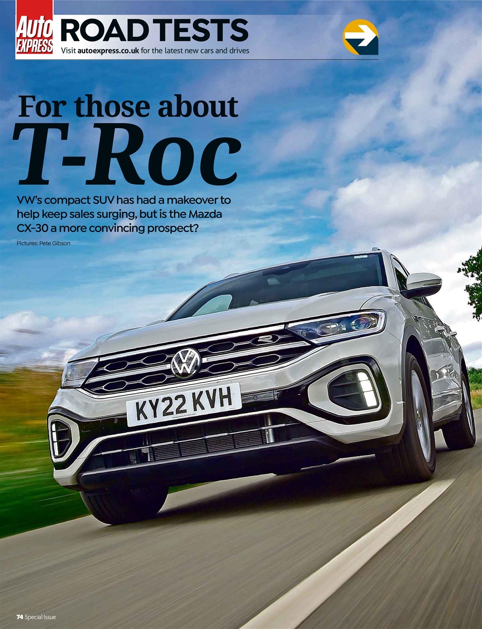 Auto Express Preview Pages