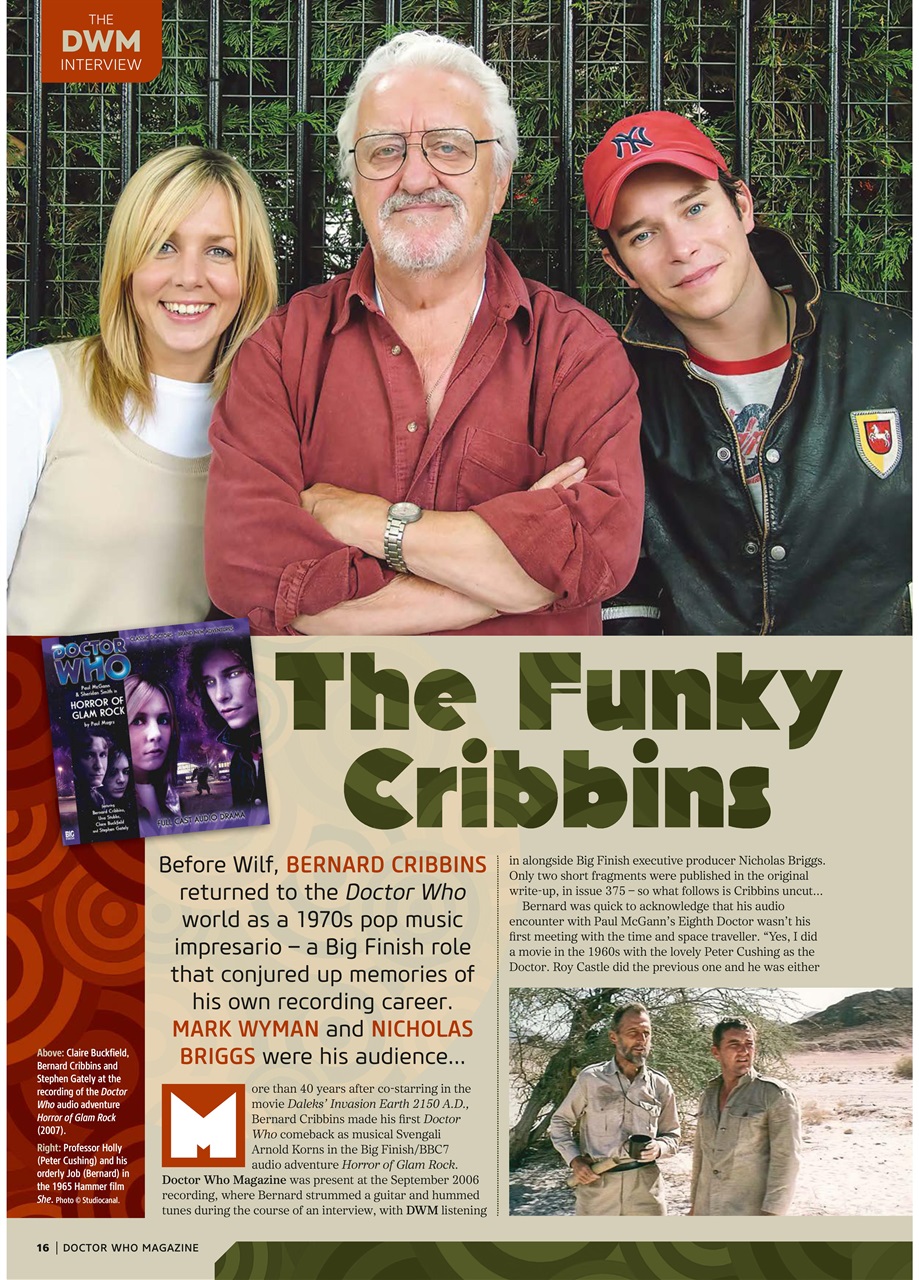 Doctor Who Magazine Preview Pages