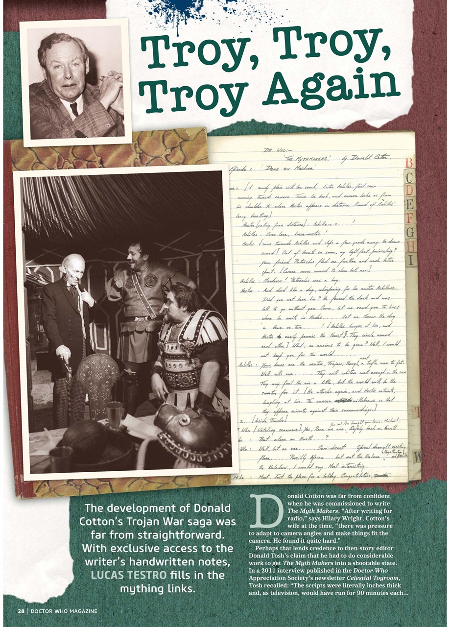 Doctor Who Magazine Preview Pages