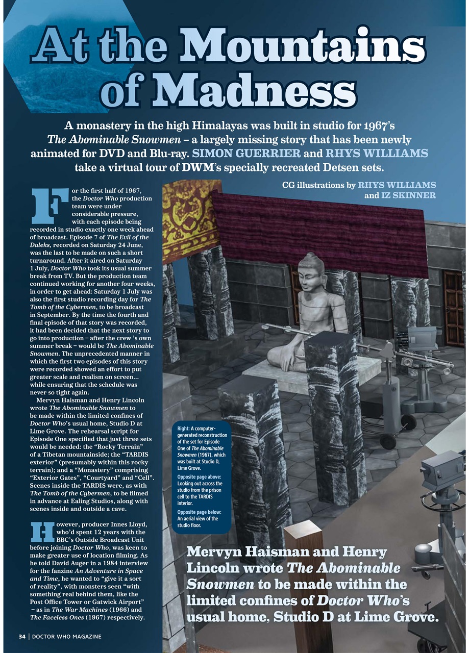 Doctor Who Magazine Preview Pages