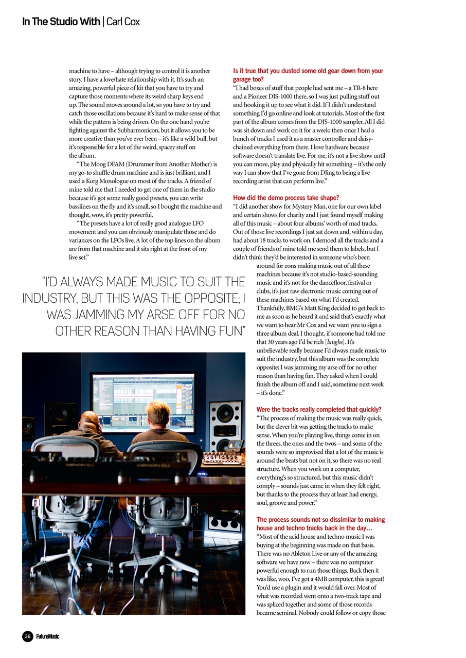 Future Music Preview Pages