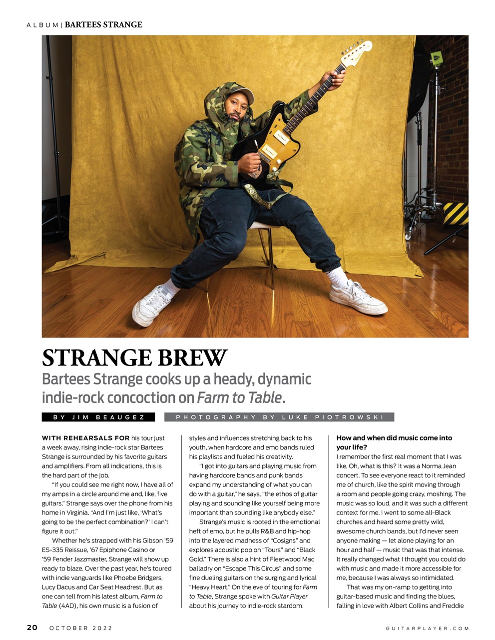 Guitar Player Preview Pages