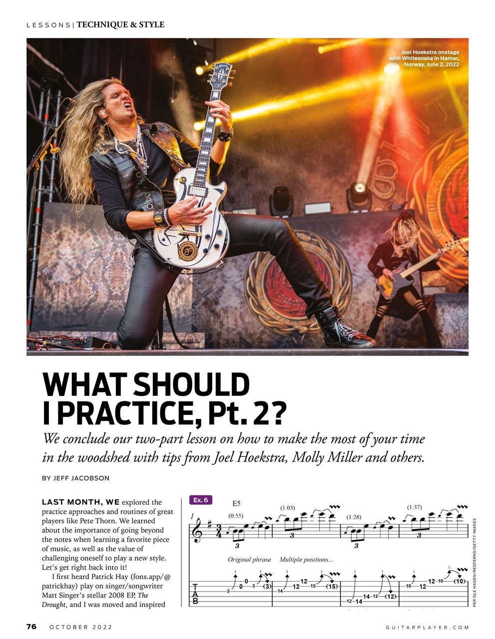 Guitar Player Preview Pages