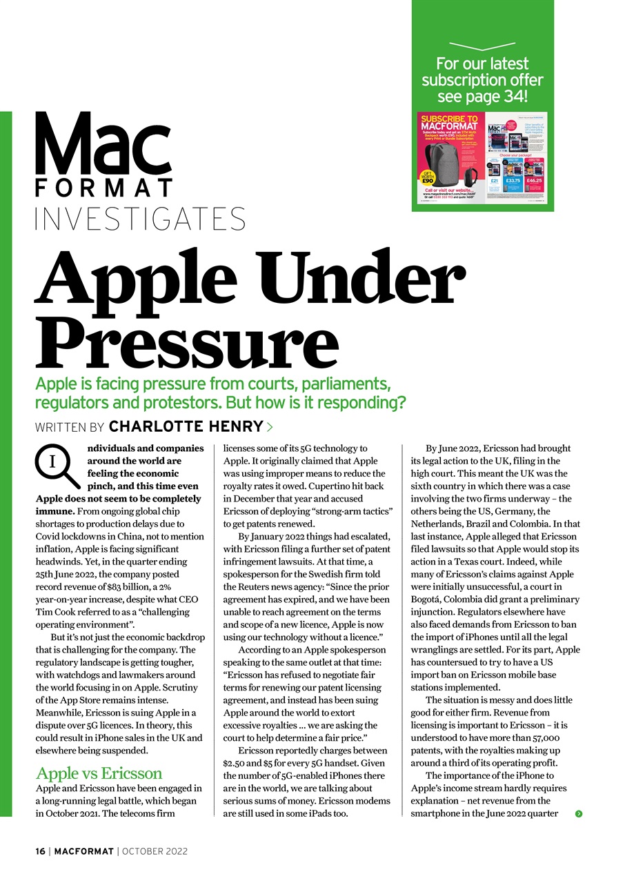 MacFormat Preview Pages