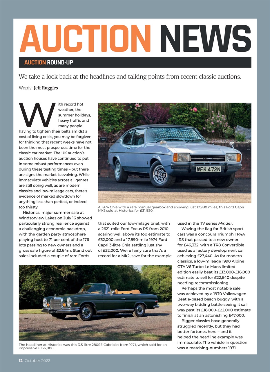 Classic Car Mart Preview Pages