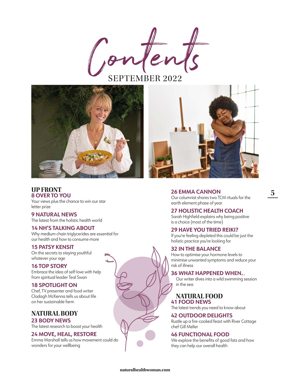 Natural Health Preview Pages