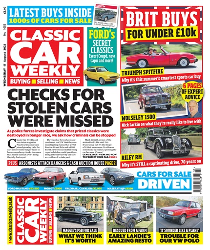 Classic Car Weekly issue 
