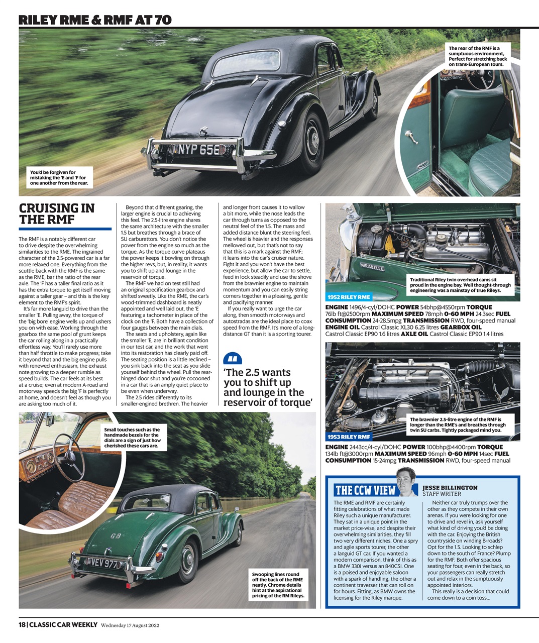 Classic Car Weekly Preview Pages